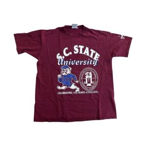 Vintage South Carolina State University Bulldogs Football T-Shirt Size L